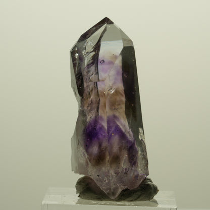 Lemurian Skelett Phantom Amethyst mit Analcim Streep Mine, Namibia 42*20*15mm #15239