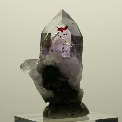 Harlekin Lemurian Skelett Phantom Amethyst, Epidot, Matrix Streep Mine, Namibia 40*32*17mm #15240