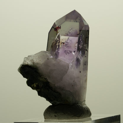 Harlekin Lemurian Skelett Phantom Amethyst, Epidot, Matrix Streep Mine, Namibia 40*32*17mm #15240