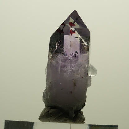 Harlekin Lemurian Skelett Phantom Amethyst, Epidot, Matrix Streep Mine, Namibia 40*32*17mm #15240