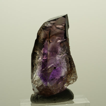 Seltene Skelett Phantom Amethyst Spitze Goboboseb, Namibia 41*21*18mm #15241
