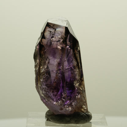 Seltene Skelett Phantom Amethyst Spitze Goboboseb, Namibia 41*21*18mm #15241