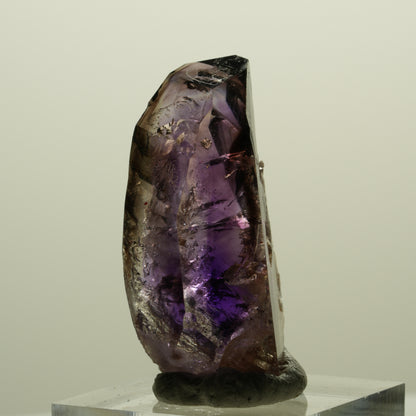 Seltene Skelett Phantom Amethyst Spitze Goboboseb, Namibia 41*21*18mm #15241