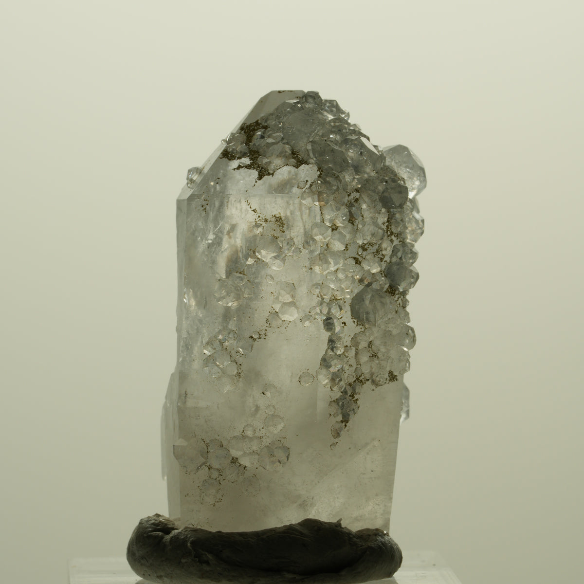 Skelett Rauchquarz mit Analcim, Epidot Streep Mine, Namibia 38*20*15mm #15244