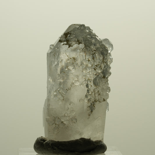 Skelett Rauchquarz mit Analcim, Epidot Streep Mine, Namibia 38*20*15mm #15244