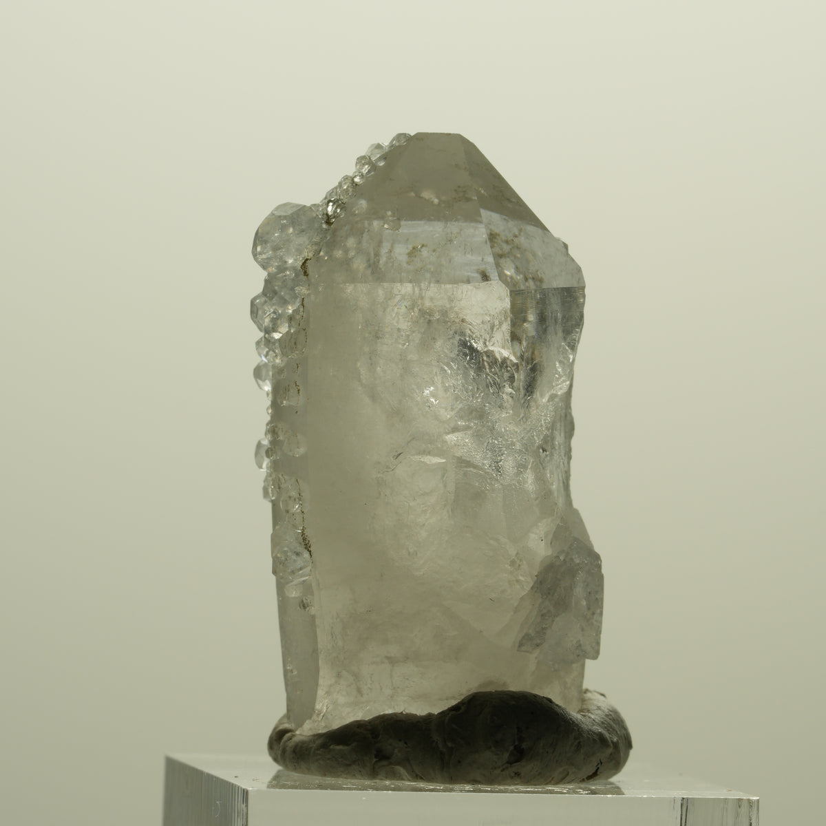 Skelett Rauchquarz mit Analcim, Epidot Streep Mine, Namibia 38*20*15mm #15244