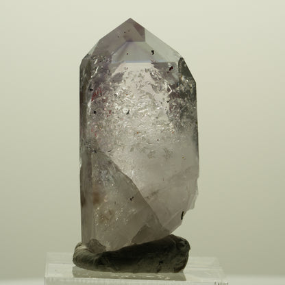 Enhydro Harlekin Skelett Phantom Amethyst, Prehnit, Epidot Streep Mine, Namibia 41*21*15mm #15245