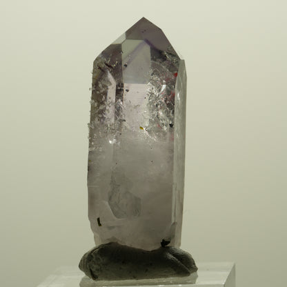 Enhydro Harlekin Skelett Phantom Amethyst, Prehnit, Epidot Streep Mine, Namibia 41*21*15mm #15245