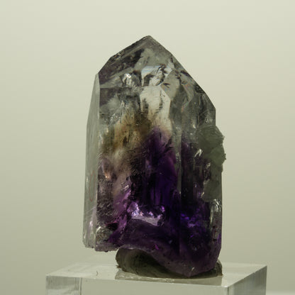 Enhydro Lemurian Skelett Phantom Amethyst Prehnit 1x Blase Streep Mine, Namibia 41*26*20mm #15247