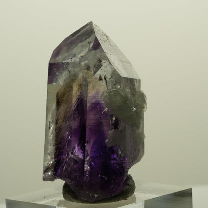 Enhydro Lemurian Skelett Phantom Amethyst Prehnit 1x Blase Streep Mine, Namibia 41*26*20mm #15247