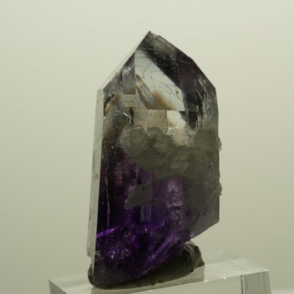 Enhydro Lemurian Skelett Phantom Amethyst Prehnit 1x Blase Streep Mine, Namibia 41*26*20mm #15247