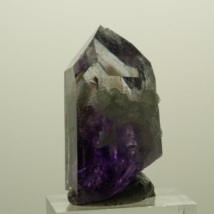 Enhydro Lemurian Skelett Phantom Amethyst Prehnit 1x Blase Streep Mine, Namibia 41*26*20mm #15247