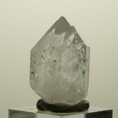 Skelett Phantom Rauchquarz mit Hämatit Streep Mine Goboboseb Namibia 37*29*23mm #15248