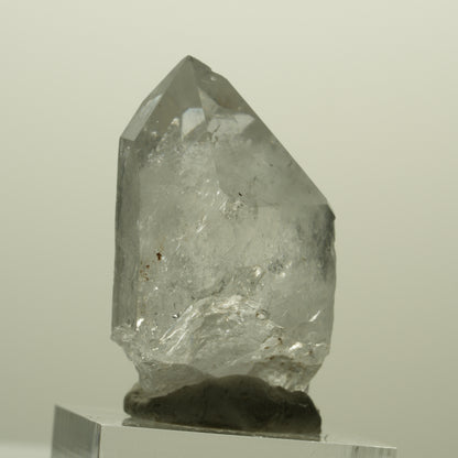 Skelett Phantom Rauchquarz mit Hämatit Streep Mine Goboboseb Namibia 37*29*23mm #15248