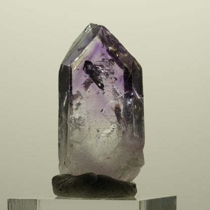 Harlekin Lemurian Skelett Phantom Amethyst Streep Mine, Namibia 39*20*13mm #15249
