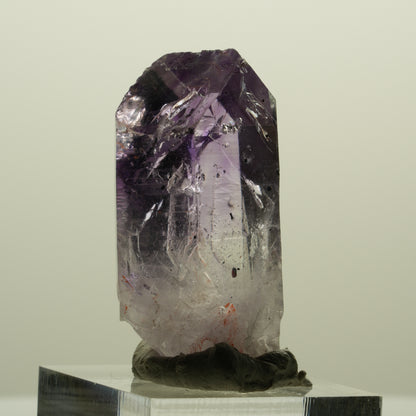 Harlekin Lemurian Skelett Phantom Amethyst Streep Mine, Namibia 39*20*13mm #15249