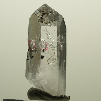 Enhydro Lemurian Phantom Amethyst, Analcim Hämatit 1x Blase Streep Mine Namibia 45*19*17mm #15250