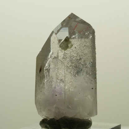 Enhydro Lemurian Phantom Amethyst, Analcim Prehnit Hämatit Streep Mine Namibia 44*23*17mm #15251