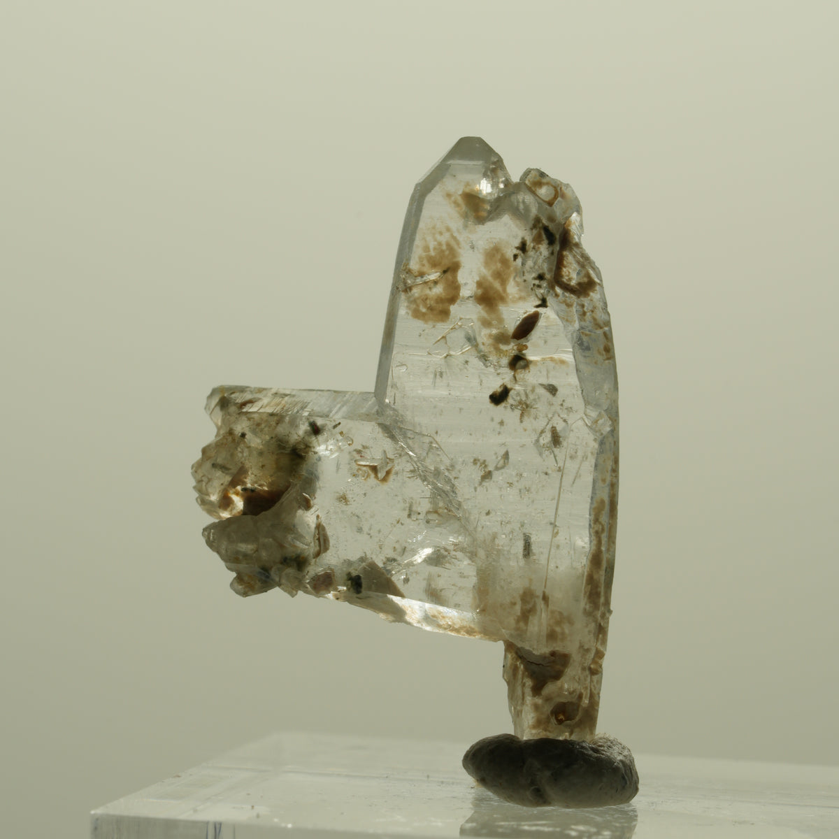 Japan Law Twin Kristall, Japaner-Zwilling Quarz Tubussis Area, Erongo, Namibia 27*19*4mm #15252