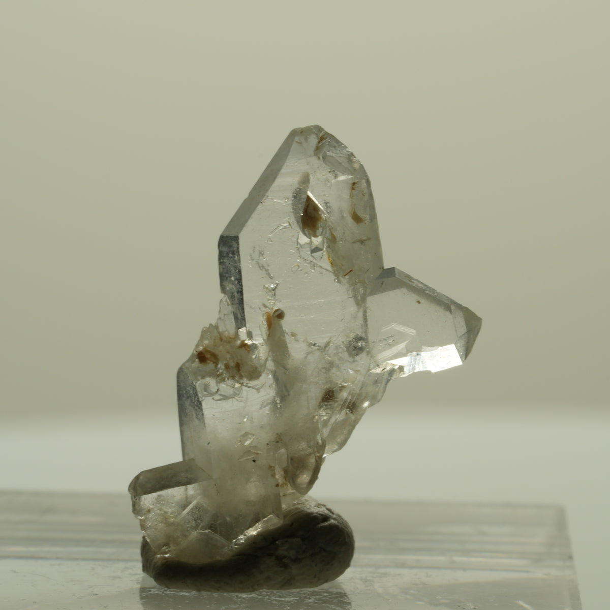 Japan Law Twin Kristall, Japaner-Zwilling Quarz Tubussis Area, Erongo, Namibia 22*13*4mm #15254