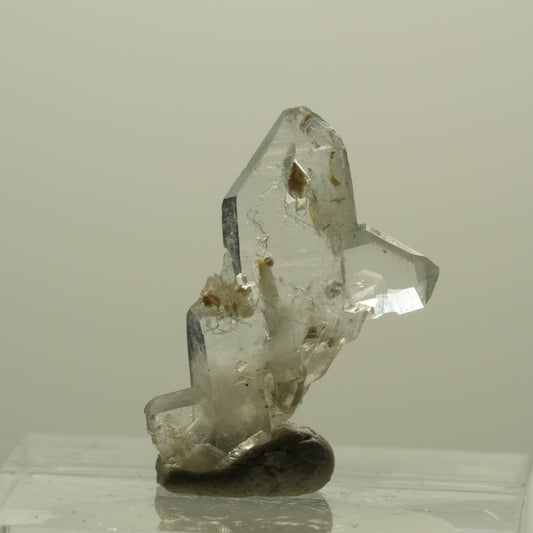 Japan Law Twin Kristall, Japaner-Zwilling Quarz Tubussis Area, Erongo, Namibia 22*13*4mm #15254