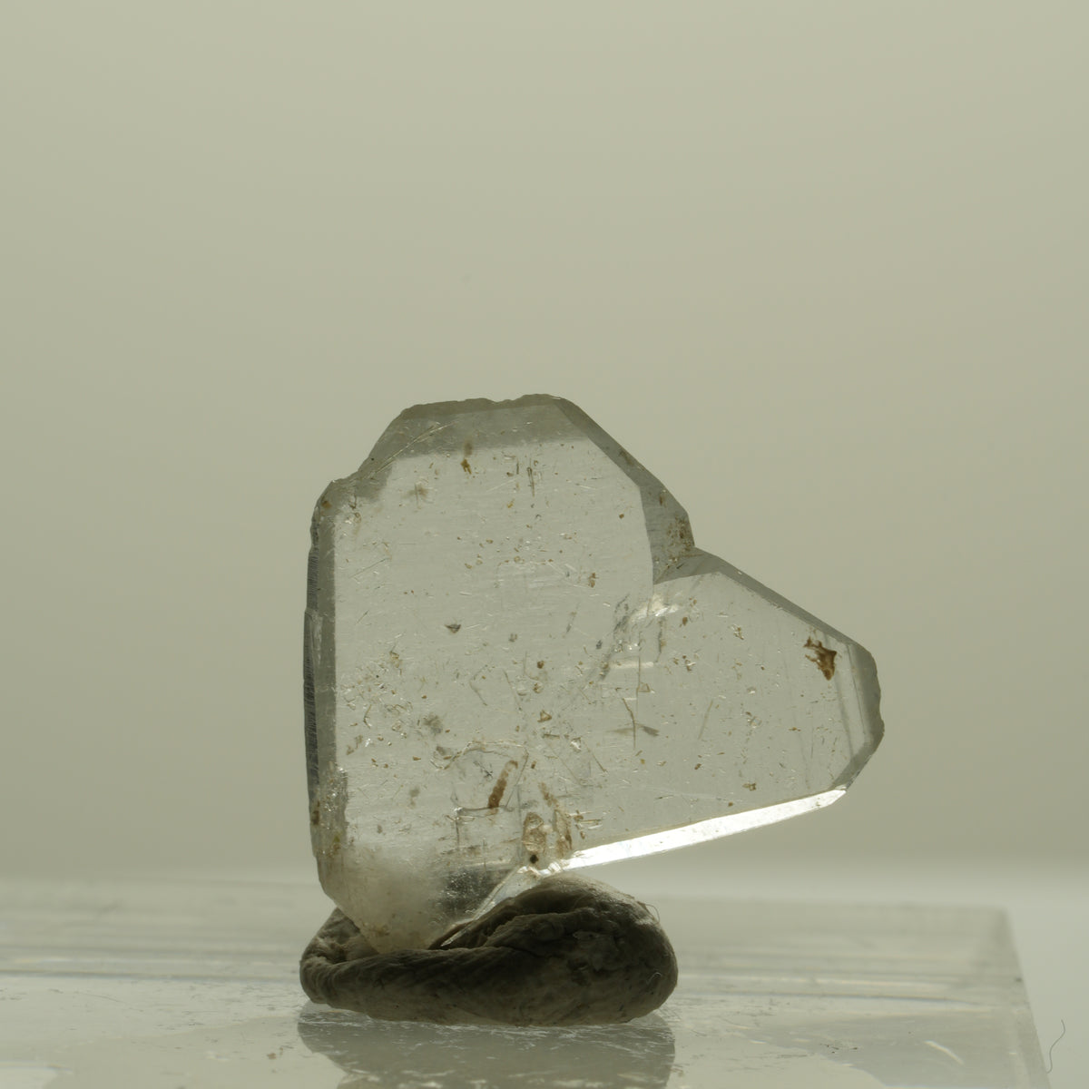 Japan Law Twin Kristall, Japaner-Zwilling Quarz Tubussis Area, Erongo, Namibia 16*17*3mm #15255