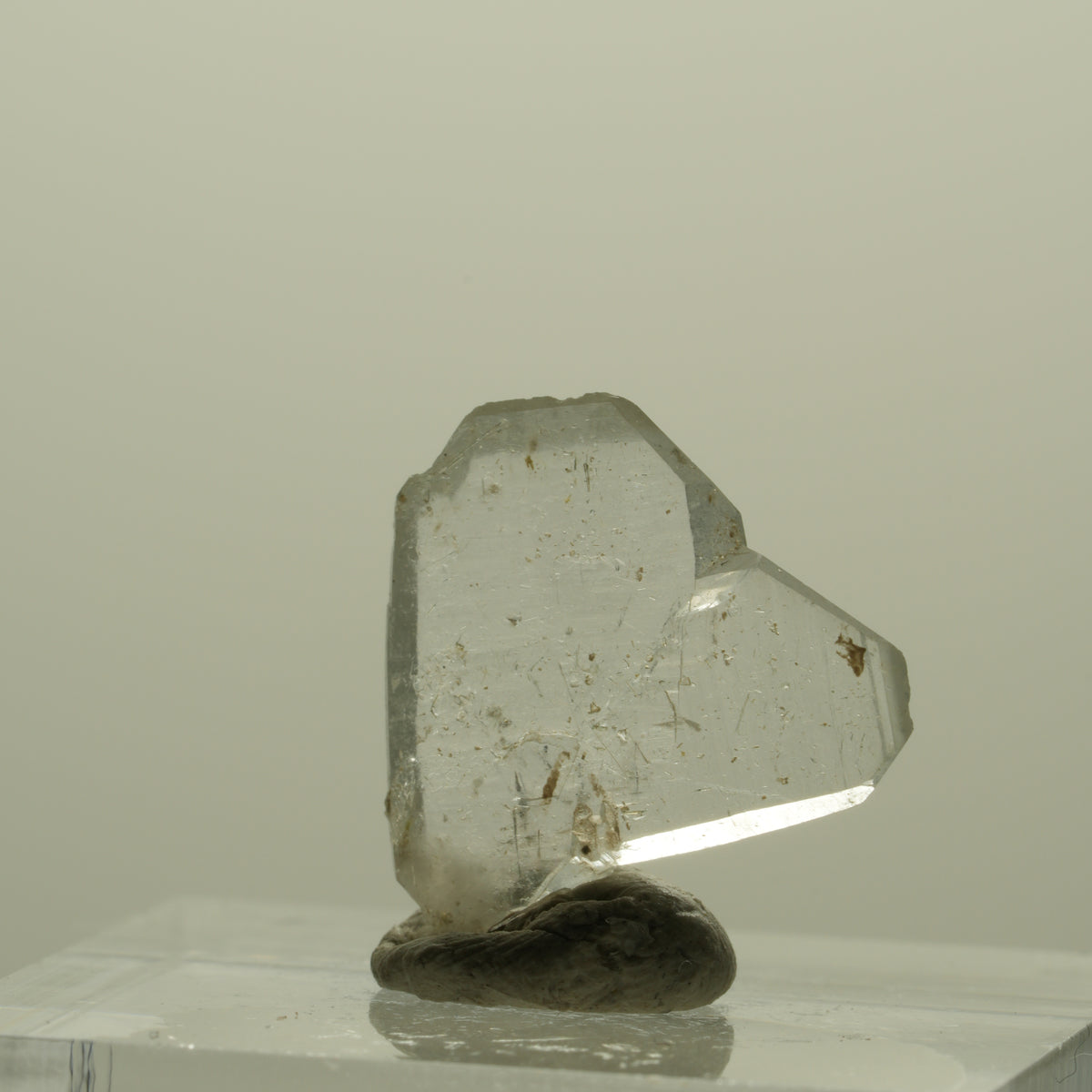 Japan Law Twin Kristall, Japaner-Zwilling Quarz Tubussis Area, Erongo, Namibia 16*17*3mm #15255