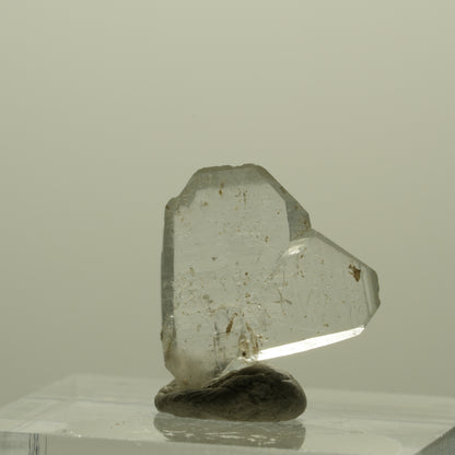 Japan Law Twin Kristall, Japaner-Zwilling Quarz Tubussis Area, Erongo, Namibia 16*17*3mm #15255