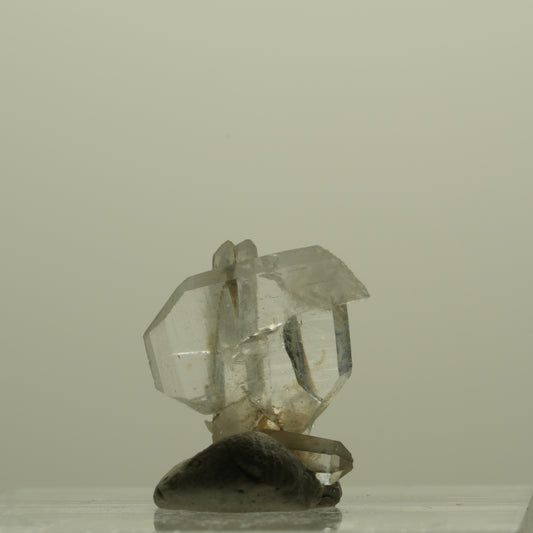 Japan Law Twin Kristall, Japaner-Zwilling Quarz Tubussis Area, Erongo, Namibia 14*13*7mm #15259