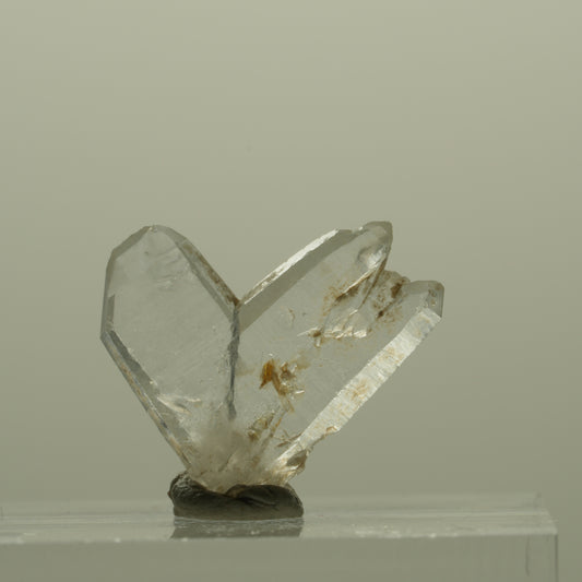 Japan Law Twin Kristall, Japaner-Zwilling Quarz Tubussis Area, Erongo, Namibia 16*15*3mm #15261