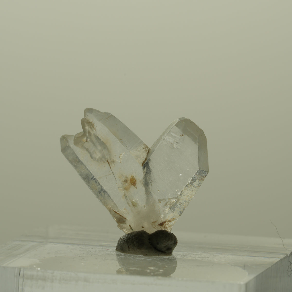 Japan Law Twin Kristall, Japaner-Zwilling Quarz Tubussis Area, Erongo, Namibia 16*15*3mm #15261