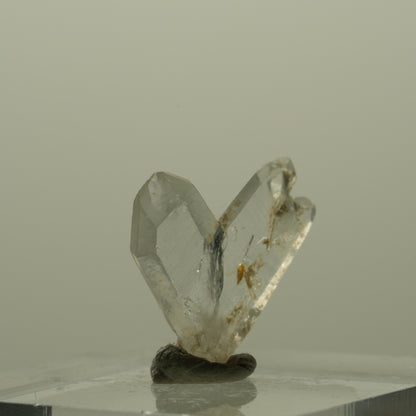 Japan Law Twin Kristall, Japaner-Zwilling Quarz Tubussis Area, Erongo, Namibia 16*15*3mm #15261