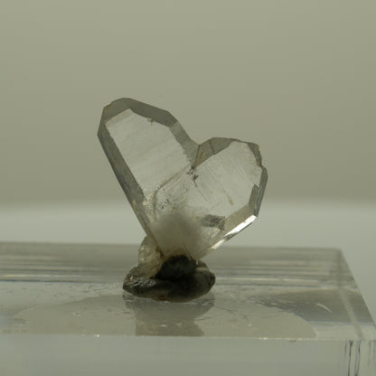 Japan Law Twin Kristall, Japaner-Zwilling Quarz Tubussis Area, Erongo, Namibia 15*15*5mm #15266