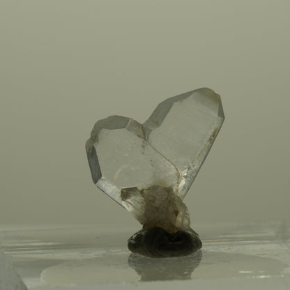 Japan Law Twin Kristall, Japaner-Zwilling Quarz Tubussis Area, Erongo, Namibia 15*15*5mm #15266