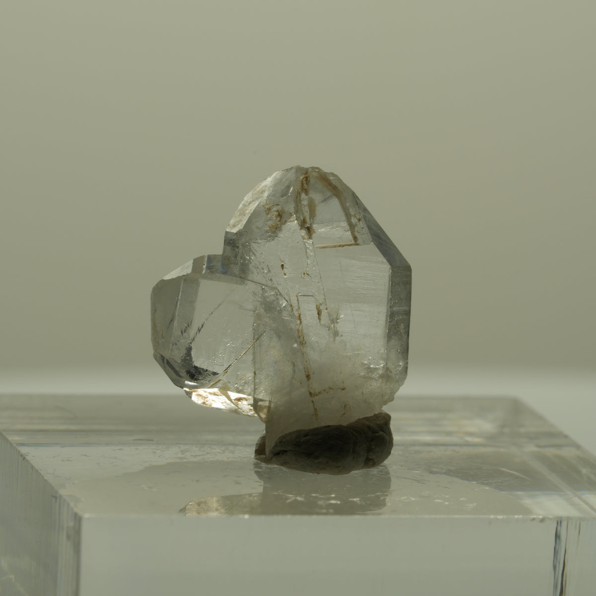 Japan Law Twin Kristall, Japaner-Zwilling Quarz Tubussis Area, Erongo, Namibia 13*13*5mm #15268