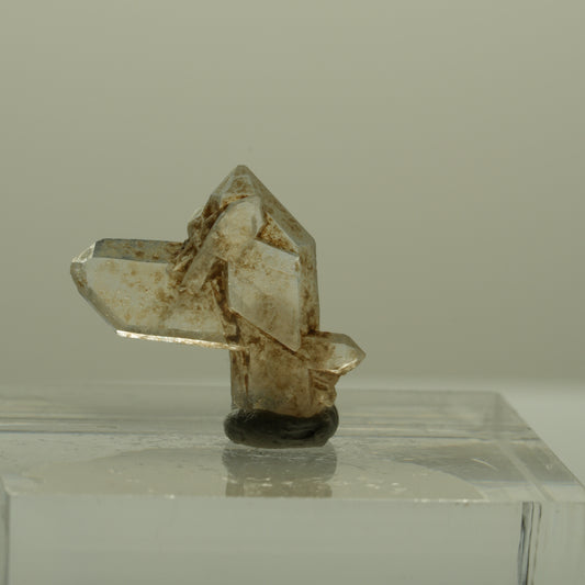 Japan Law Twin Kristall, Japaner-Zwilling Quarz Tubussis Area, Erongo, Namibia 16*15*3mm #15270