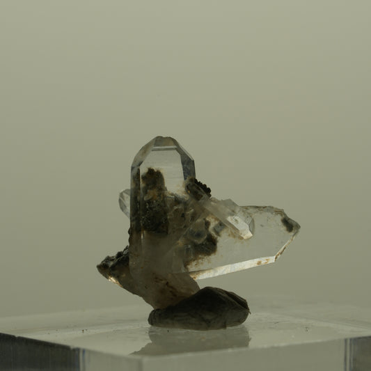 Japan Law Twin Kristall, Japaner-Zwilling Quarz Tubussis Area, Erongo, Namibia 16*15*7mm #15275