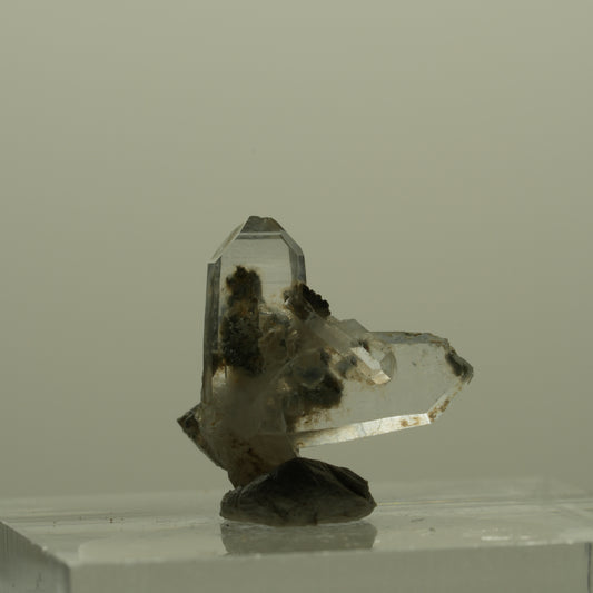 Japan Law Twin Kristall, Japaner-Zwilling Quarz Tubussis Area, Erongo, Namibia 16*15*7mm #15275