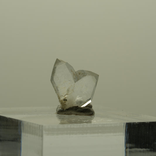 Japan Law Twin Kristall, Japaner-Zwilling Quarz Tubussis Area, Erongo, Namibia 11*10*3mm #15278