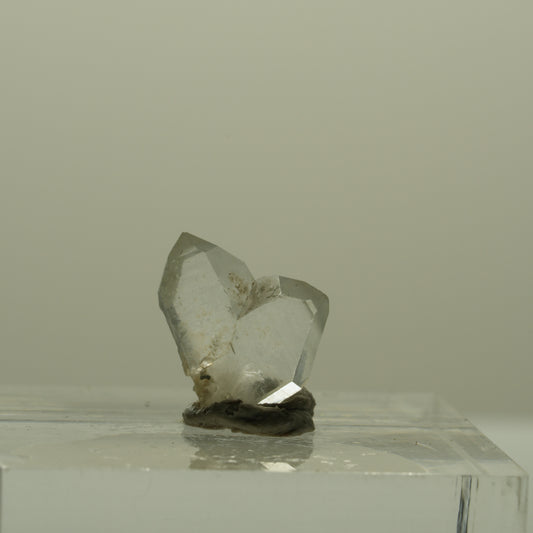 Japan Law Twin Kristall, Japaner-Zwilling Quarz Tubussis Area, Erongo, Namibia 11*10*3mm #15278