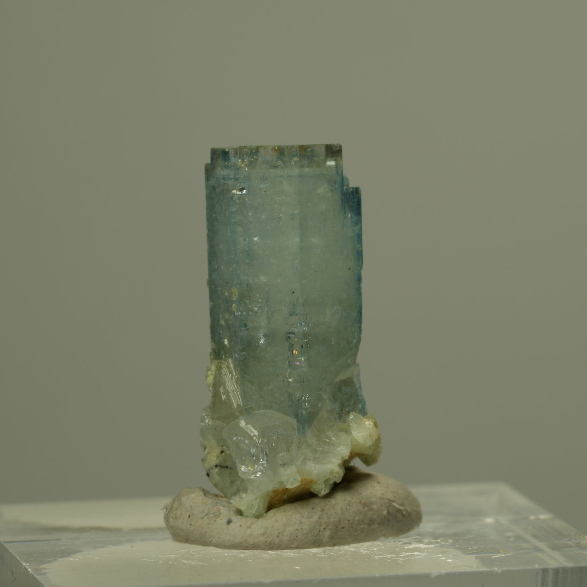 Seltene Aquamarin, Muskovit Stufe Erongo, Namibia 21*20*10mm #15296