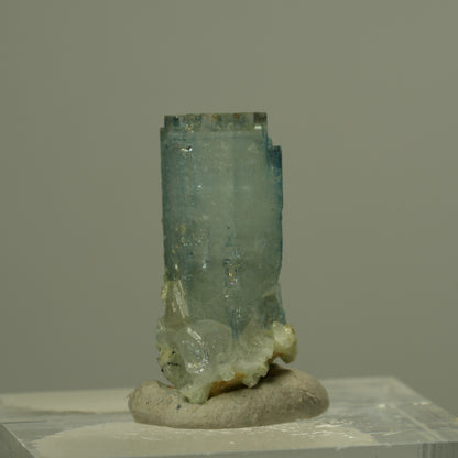 Seltene Aquamarin, Muskovit Stufe Erongo, Namibia 21*20*10mm #15296