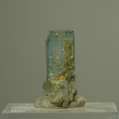 Seltene Aquamarin, Muskovit Stufe Erongo, Namibia 21*20*10mm #15296