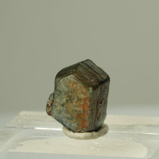 Seltener Saphir Roh Kristall, Rohstein, grün blau Unbekannt 13*10*7mm #15301