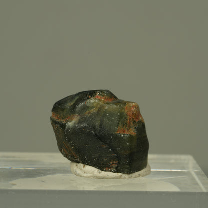 Seltener Saphir Roh Kristall, Rohstein, grün blau Unbekannt 11*14*11mm #15303