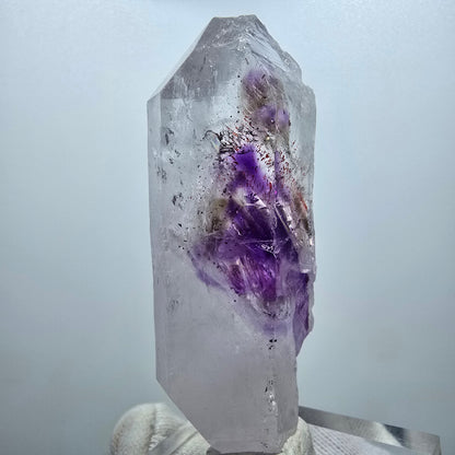 Harlekin Phantom Amethyst Doppelender Streep Mine Goboboseb Namibia 78*29*22mm