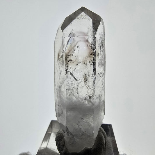 Quartz fumé fantôme Enhydro, 1x Bubble Streep Mine, Goboboseb, Namibie 52 x 19 x 17 mm 