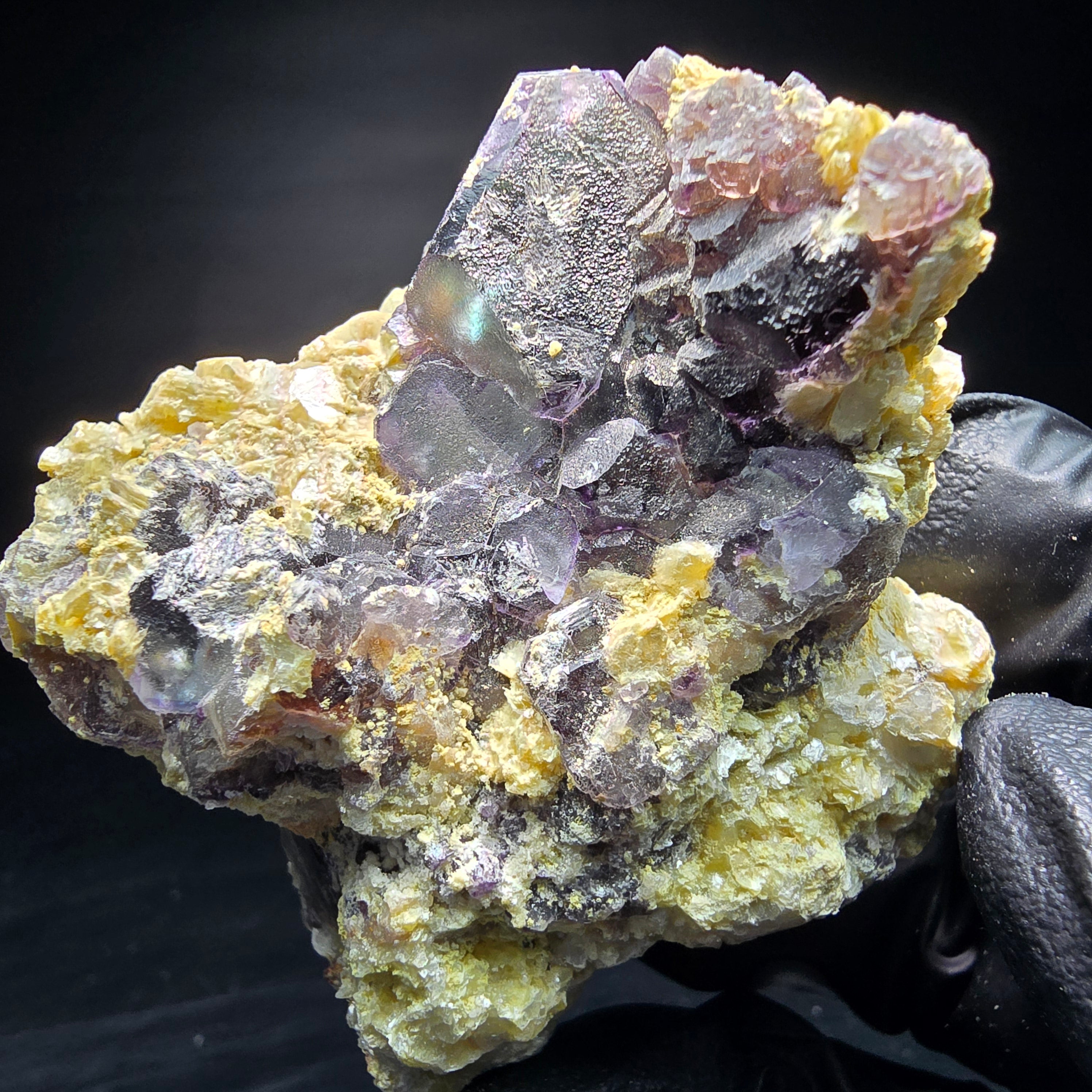 Beautiful Fluorite Crystal Specimen, Erongo Namibia top