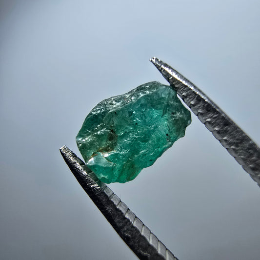Cristal d'émeraude rare, vert Colombie #7958