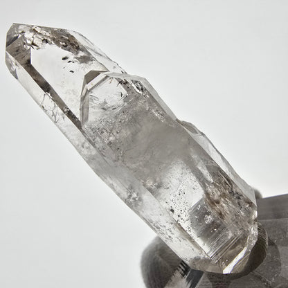 Sceptre DT en quartz fumé squelette Enhydro, 2x Bubble Valentine Pocket, Namibie 58 x 17 x 15 mm 